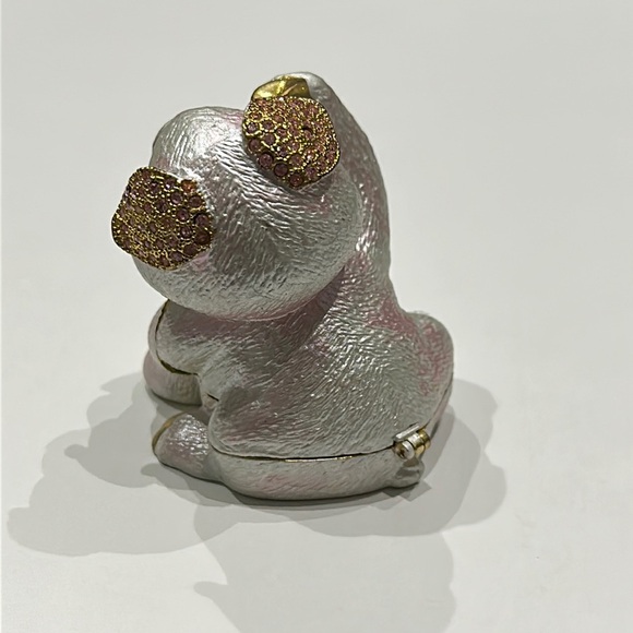 Vintage Jeweled Pig Trinket Box DZ Collectable Beautiful Dazzler Collection - Picture 5 of 12
